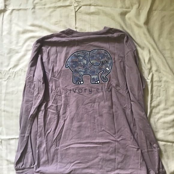 Ivory Ella Long Sleeve Tee - Picture 3 of 4